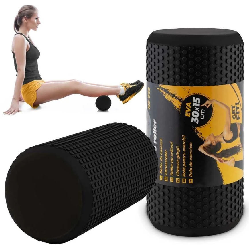 Neo-Sport EVA Exercise Roller NS-963 Black