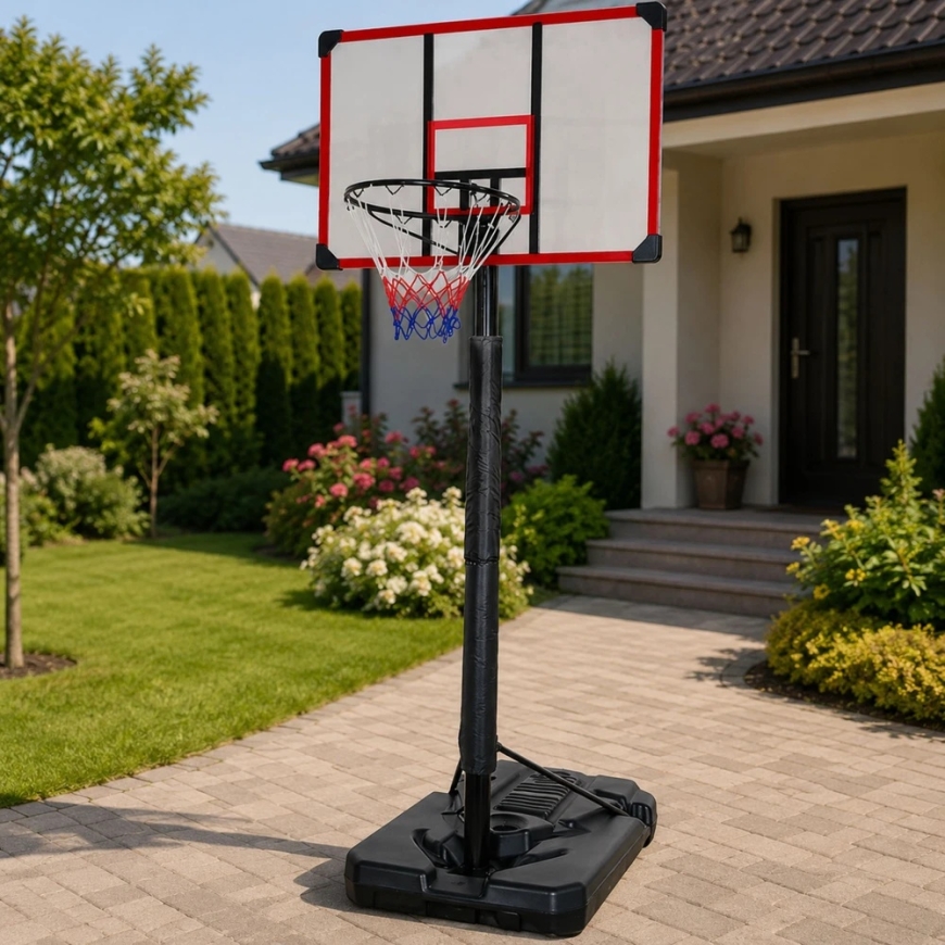 Lean Sport Basketball Hoop with Adjustable Height, 225–305 cm – 3