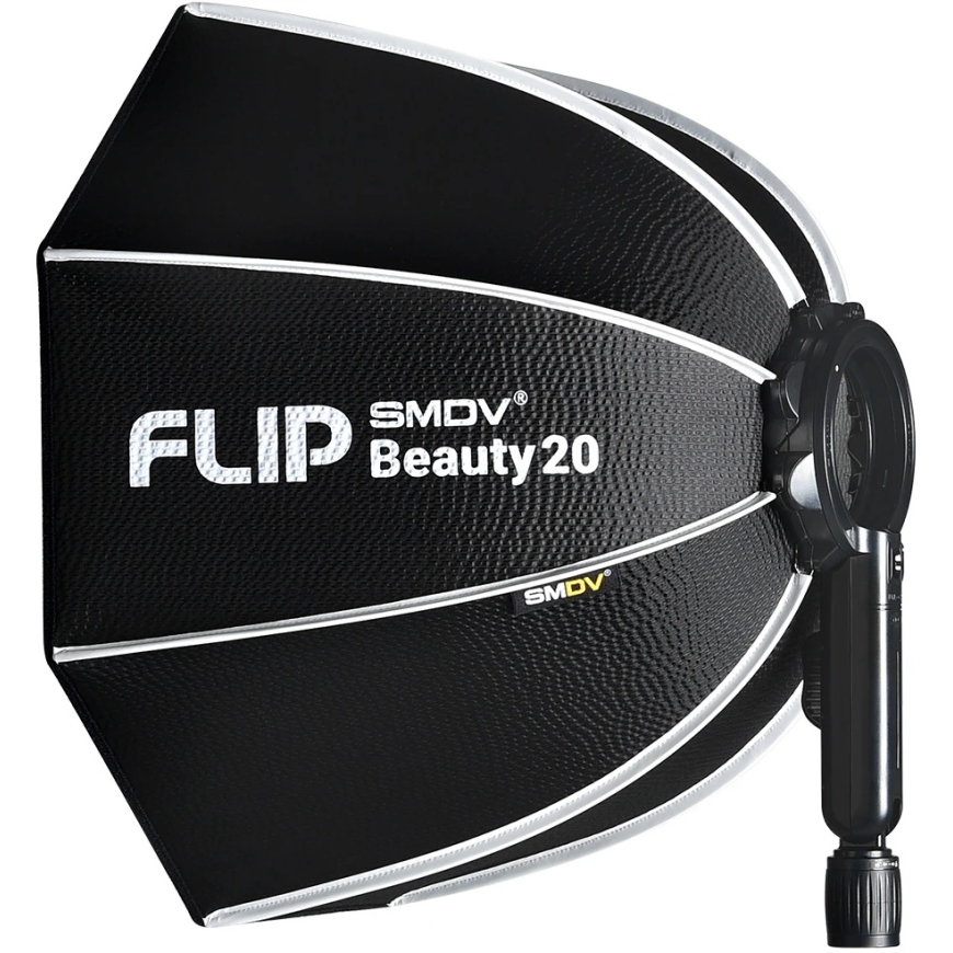 Lighting Modifier - SMDV Flip Beauty Dish 20, Soft Even Lighting