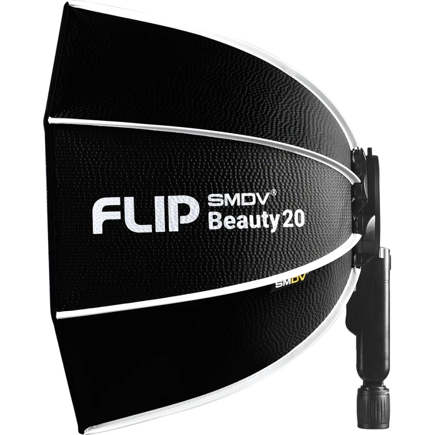 Valgustuse modifikaator - SMDV Flip Beauty Dish 20, pehme ühtlane valgustus – 2