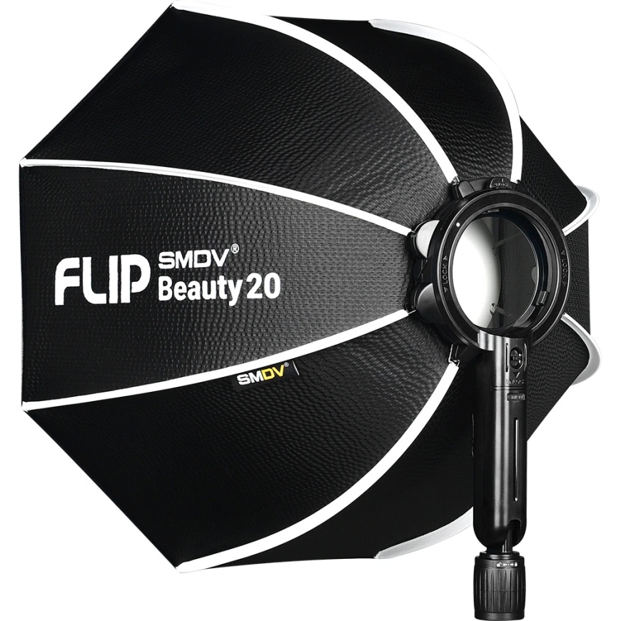 Lighting Modifier - SMDV Flip Beauty Dish 20, Soft Even Lighting – 3