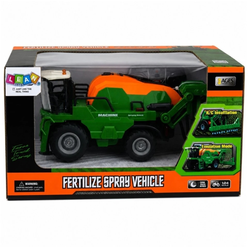 Lean Toys Комбайн с распылителем 1:24 – 3