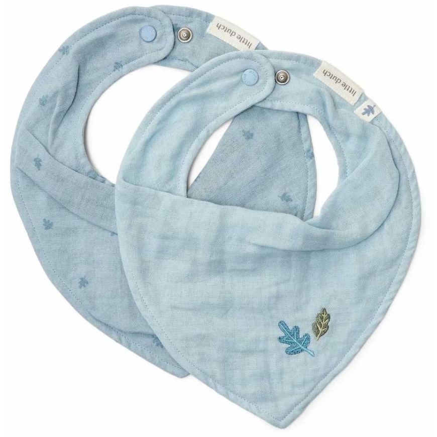 Little Dutch Bryndáček Bandana 2 pcs Pure Denim Blue