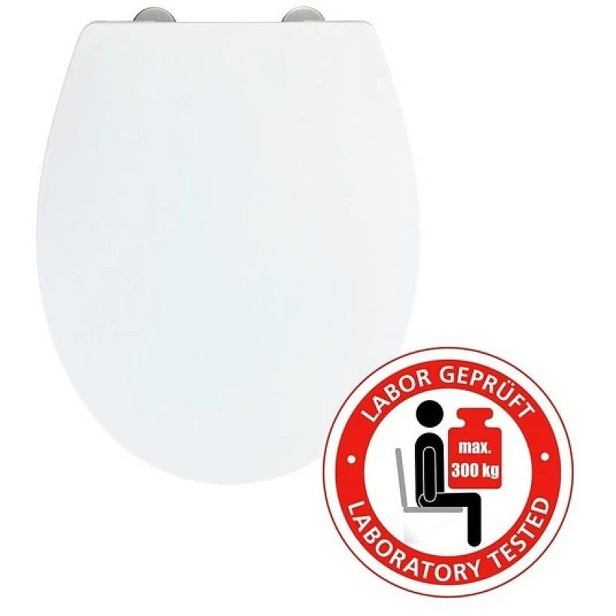 Wenko WC vāks OSTUNI ar Easy Close, termoplasts