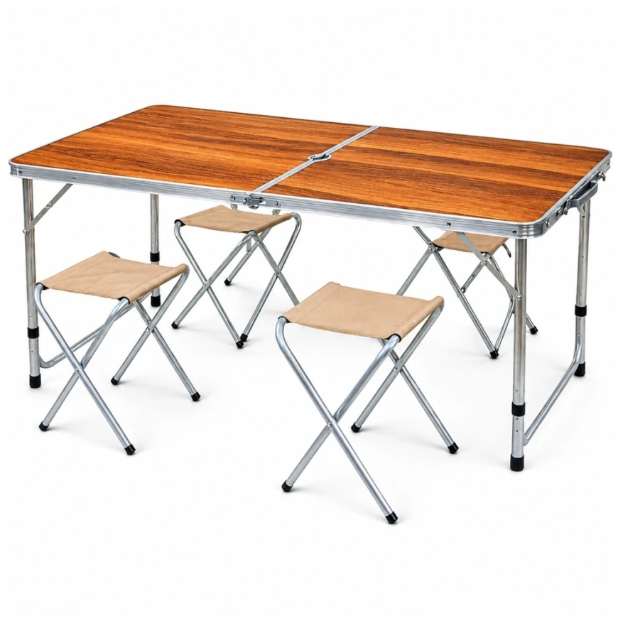 Lean välitingimustes mööbliesemete komplekt 120 x 60 cm 5 tk. – 4