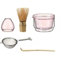 Hario - Matcha Tea Set - Pink Hario - Matcha Tea Set - Pink