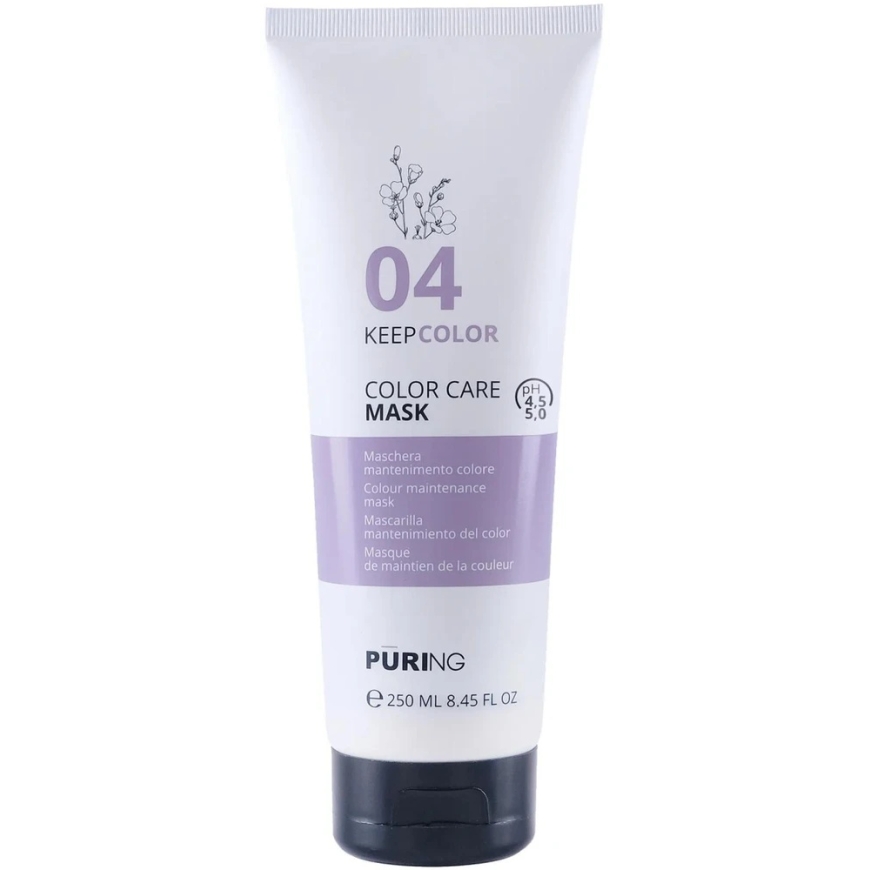 PURING 04 KeepColor Color Care маска для волос, 250 мл – 3