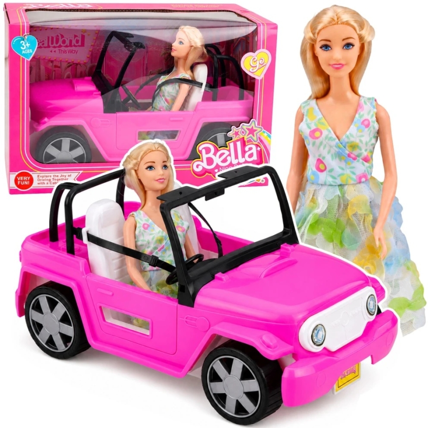 LelU Lelu 30 cm auton kanssa – 3