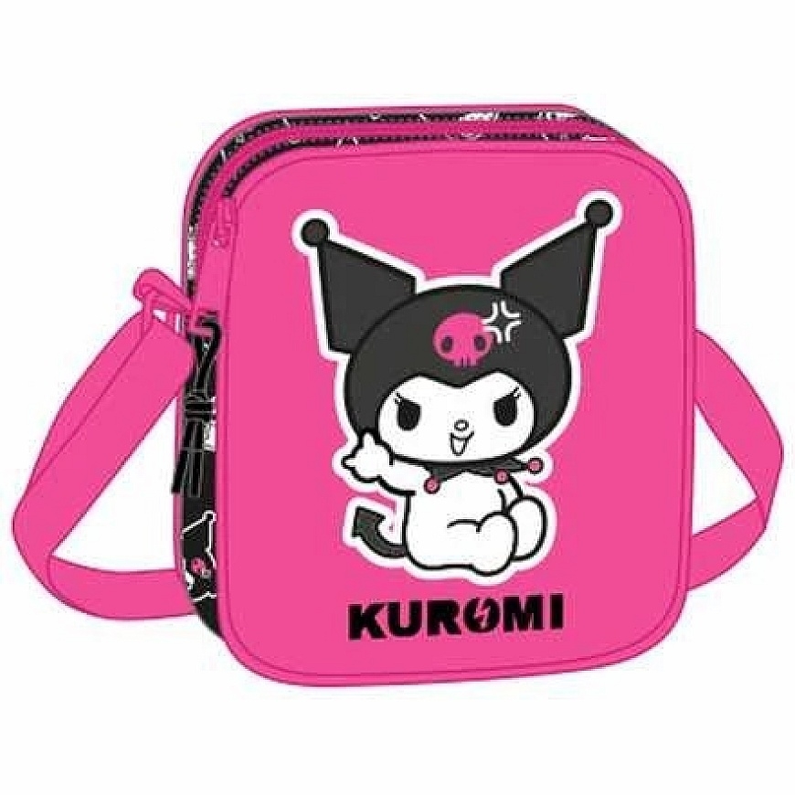 Safta Рюкзак Kuromi Чёрный Фуксия 16 x 18 x 4 см