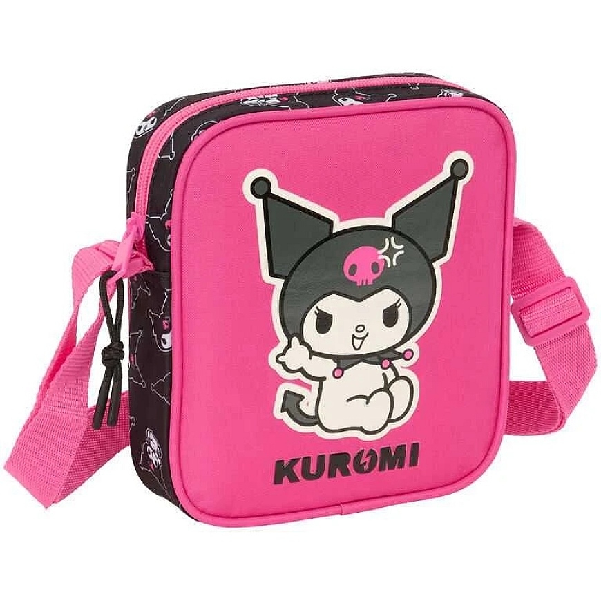 Safta Рюкзак Kuromi Чёрный Фуксия 16 x 18 x 4 см – 2