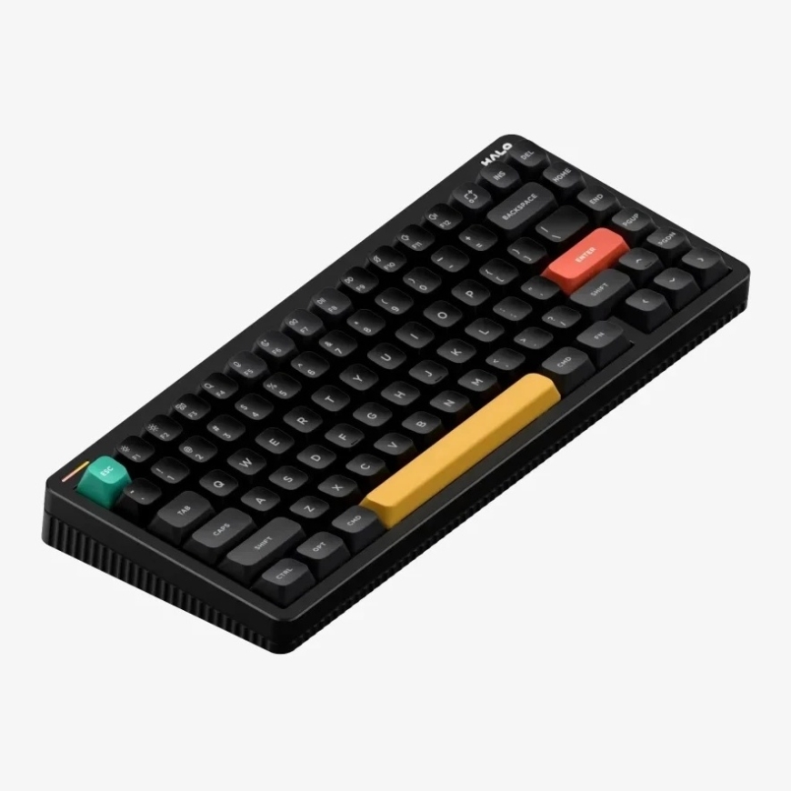 NuPhy Halo75 V2 IO Wireless Pelitaitopeli Klaviatuuri | Obsidian Musta, Punainen Max – 5