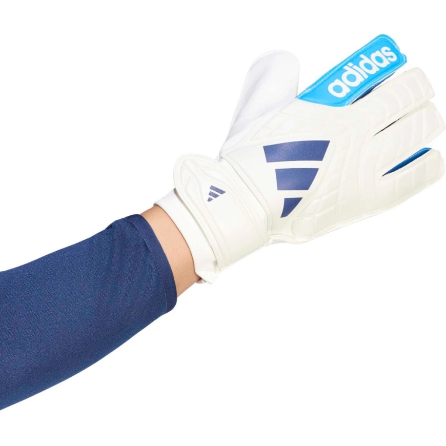 Вратарские перчатки adidas Copa Club белые и синие KE9731 (11) – 2