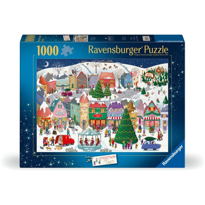 Ravensburger Puzzle Ziemassvētku pilsēta