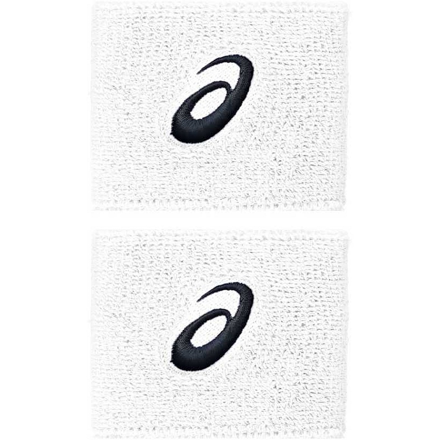 Riešinised spordiks Asics Wrist Band 2 tk. valge 3043A143 100