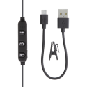 STREETZ BT 5, 10m, 16 Ω headphones, black HL-BT301 STREETZ BT 5, 10m, 16 Ω headphones, black HL-BT301