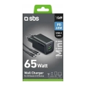 SBS 65W 1C + 1A Black + 1.5 Meter Black Cable SBS 65W 1C + 1A Black + 1.5 Meter Black Cable