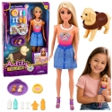 Doll 30 cm with Dog and Accessories Doll 30 cm with Dog and Accessories