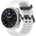 4Wrist silikoninis sportinis dirželis, skirtas „Samsung Galaxy Watch 8“ – baltas 4Wrist silikoninis sportinis dirželis, skirtas „Samsung Galaxy Watch 8“ – baltas