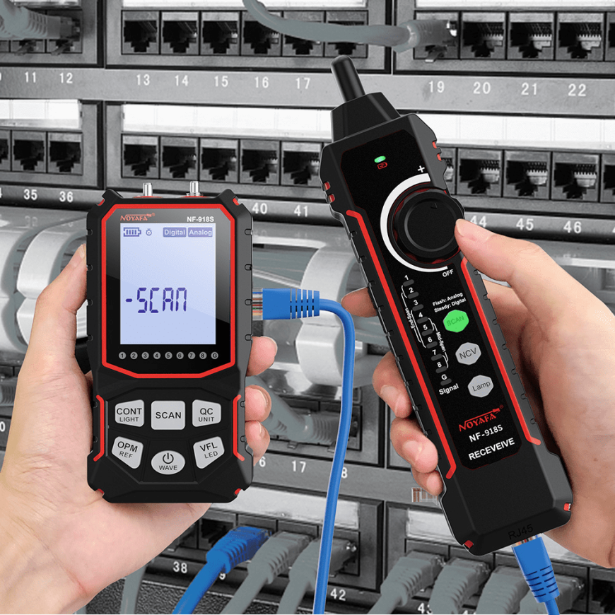 Professional LAN tester. Noyafa NF-918S – 2