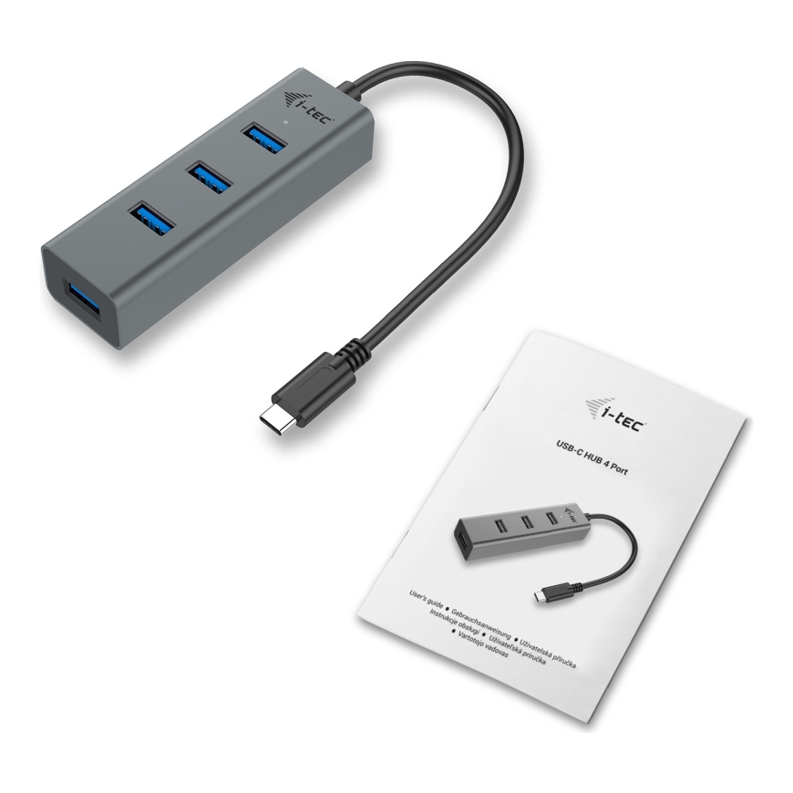 i-tec Metal USB-C HUB 4 Port – 3
