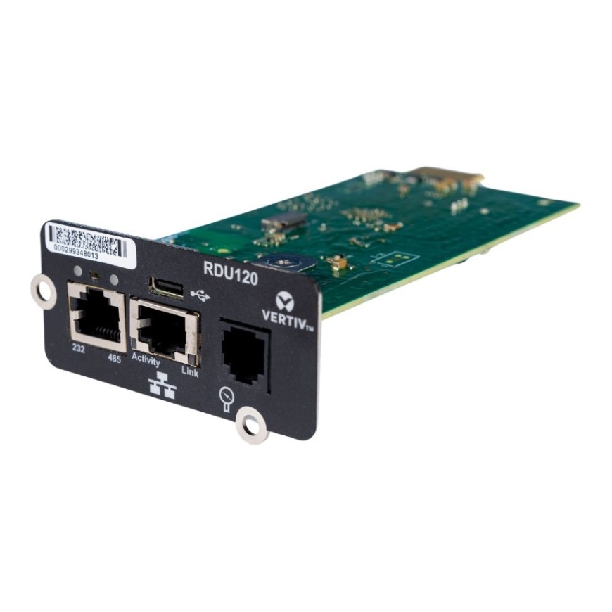 Vertiv Liebert IntelliSlot RDU120 Iekšējs Ethernet 1000 Mbit/s – 2