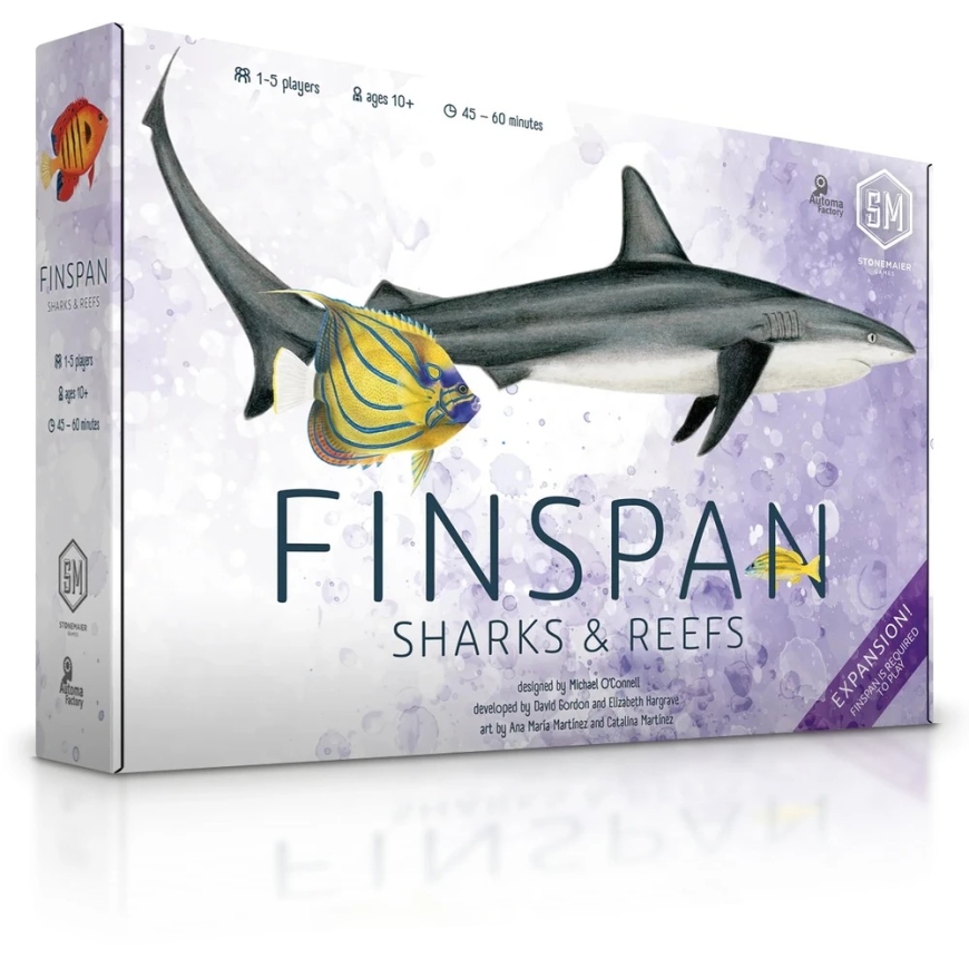 Stonemaier Games Finspan: Sharks & Reefs – 2