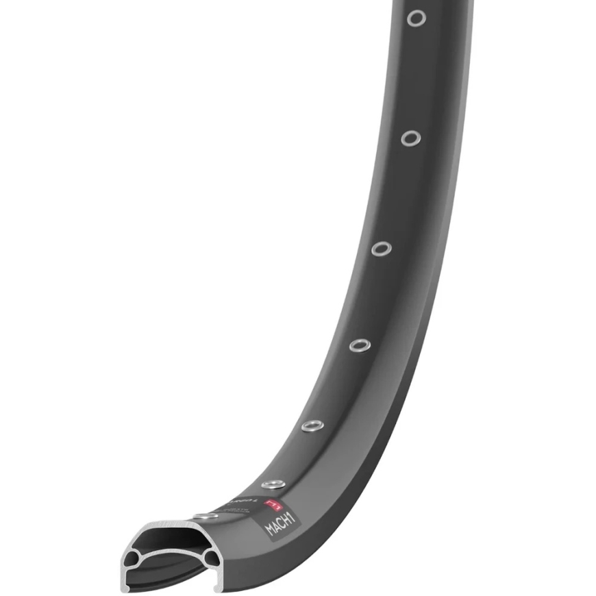 Mach 1 Ratlankis Mach1 Kargo L 20" - 406x25C Must 36H ZigZag silmadega V6.3 – 2