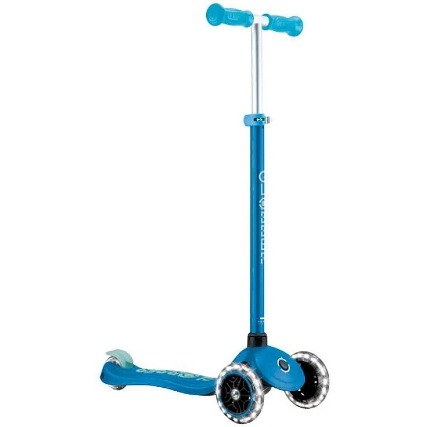 GLOBBER самокат Primo Plus Glow Lights, синий, 443-100 – 3