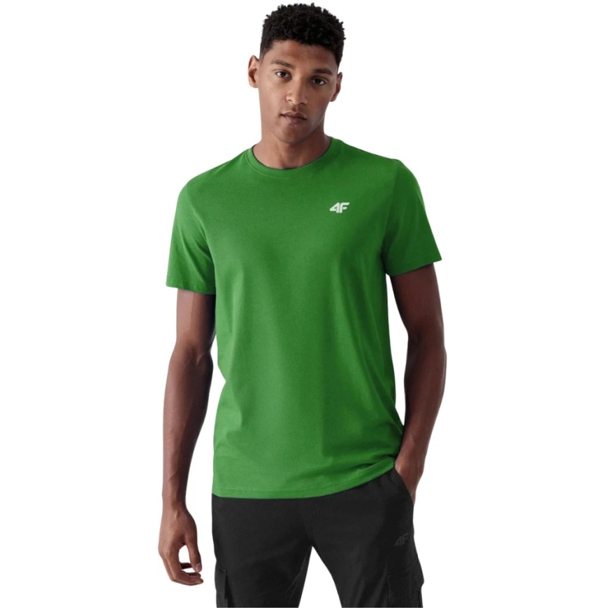 Meeste T-särk 4F M4483 roheline 4FWSS26TTSHM4483 41S (L)