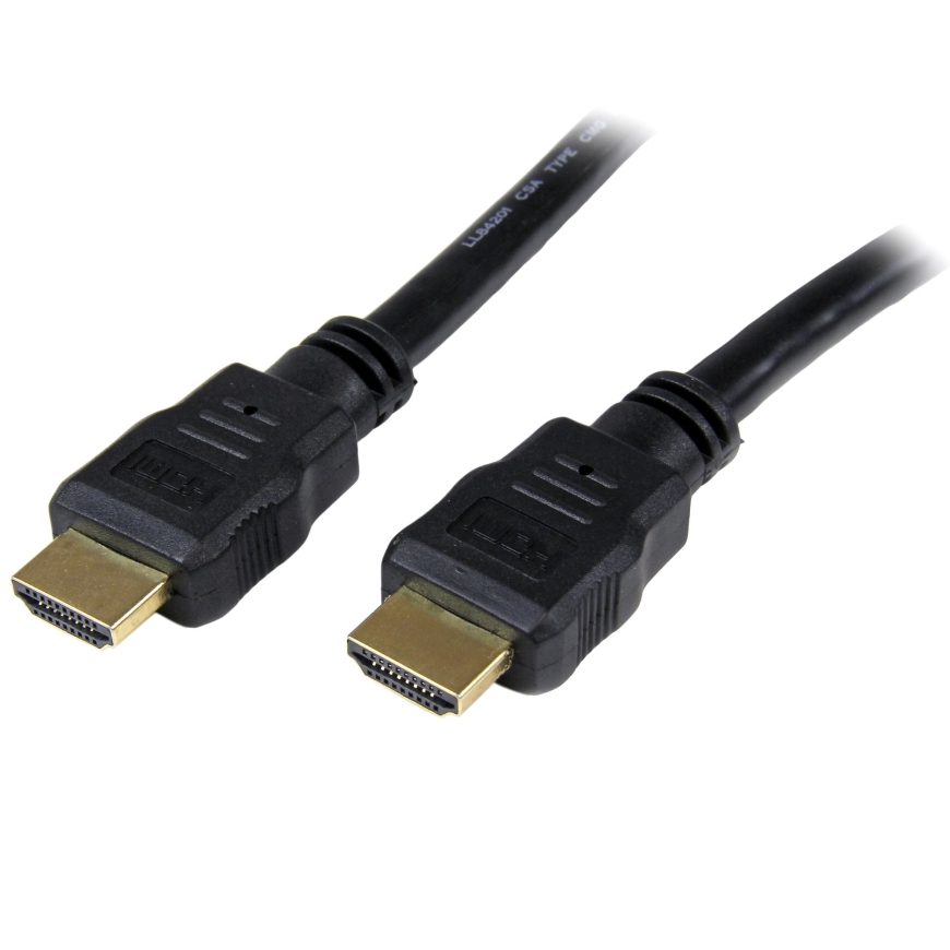 StarTech.com HDMM5M HDMI kabelis 5 m HDMI Type A (Standard) Melns