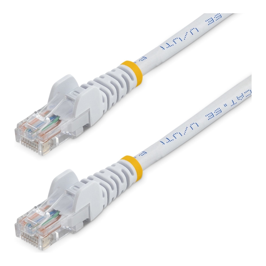 StarTech.com Cat5e Patch Cable with Snagless RJ45 Connectors - 2m, White