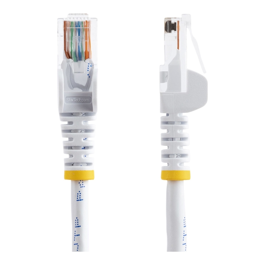StarTech.com Cat5e Patch Cable with Snagless RJ45 Connectors - 2m, White – 2