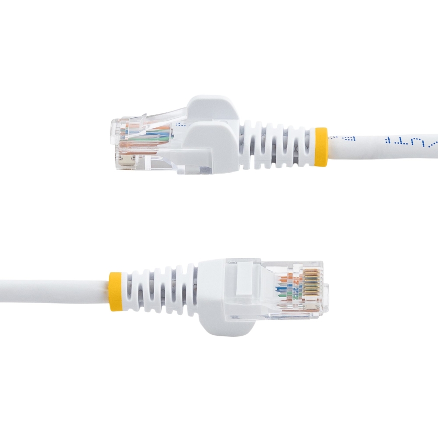 StarTech.com Cat5e Patch Cable with Snagless RJ45 Connectors - 2m, White – 3
