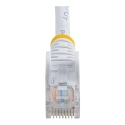 StarTech.com Cat5e Patch Cable with Snagless RJ45 Connectors - 2m, White