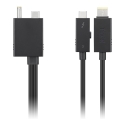 Lenovo 4X91K16970 Thunderbolt cable 0.7 m 40 Gbit/s Black Lenovo 4X91K16970 Thunderbolt cable 0.7 m 40 Gbit/s Black