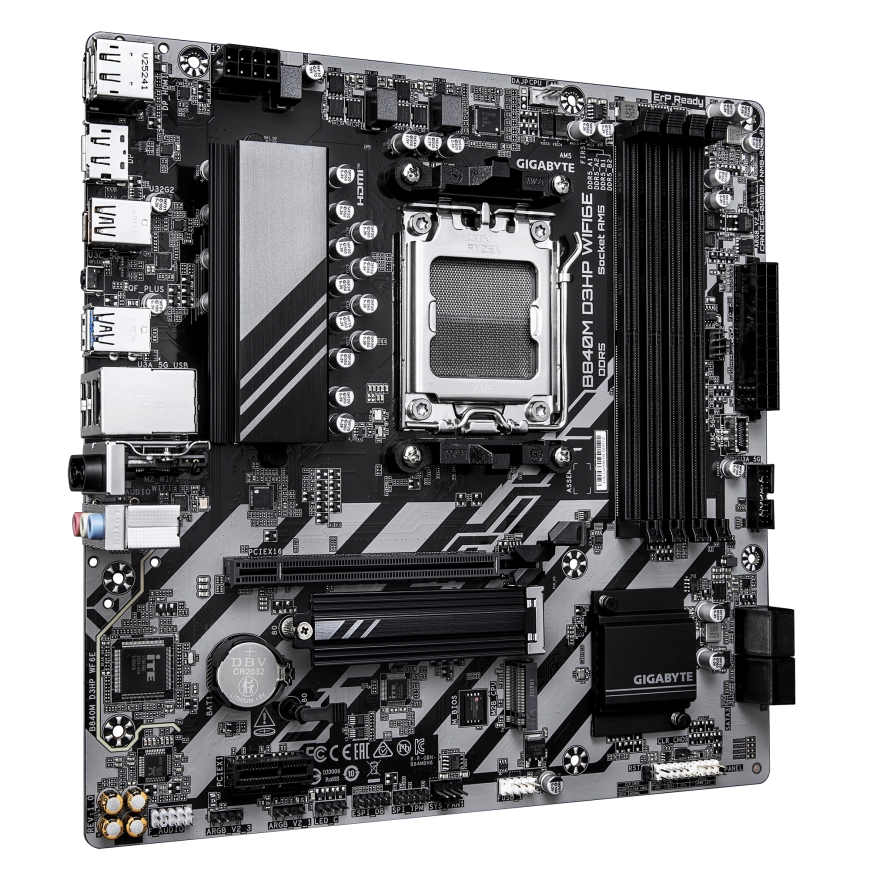 GIGABYTE B840M D3HP WIFI6E AMD B840 Socket AM5 Микро ATX – 3