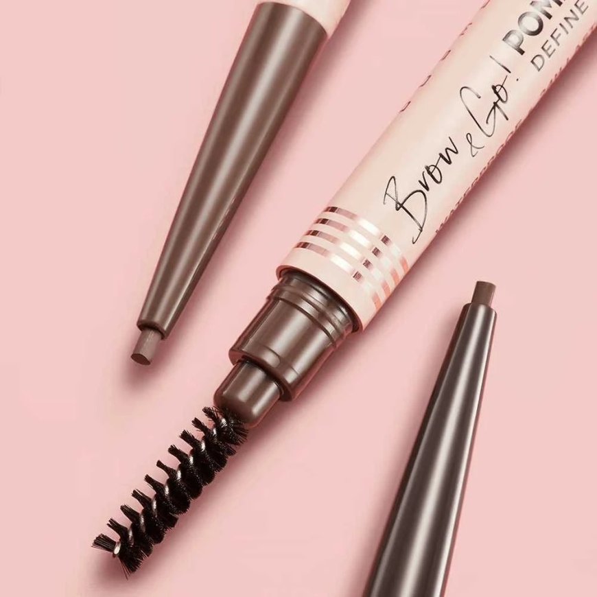 Eveline Cosmetics Brow&Go! Dark Brown Eyebrow Pomade – 3