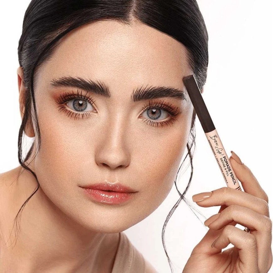 Eveline Cosmetics Brow&Go! Tumepruuni kulmupommade – 5