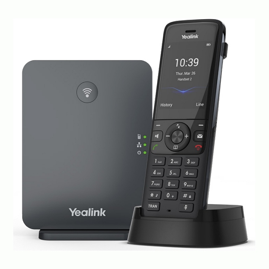 Yealink W78P IP tālrunis Melns TFT