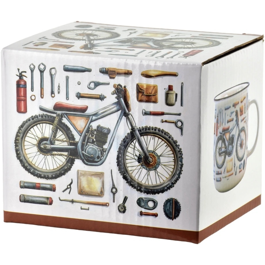 Affek Design NORMAN puodelis 450 ml 9,6 x 13 x 9,3 cm motociklas – 4