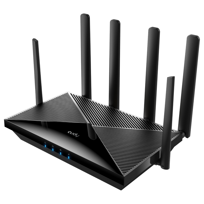 Cudy LT700 wireless router Gigabit Ethernet Dual-band (2.4 GHz / 5 GHz) 4G Black – 2