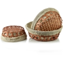 Mondex Since 1986 WILL Wire Basket 34x34x11 cm Mondex Since 1986 WILL Wire Basket 34x34x11 cm