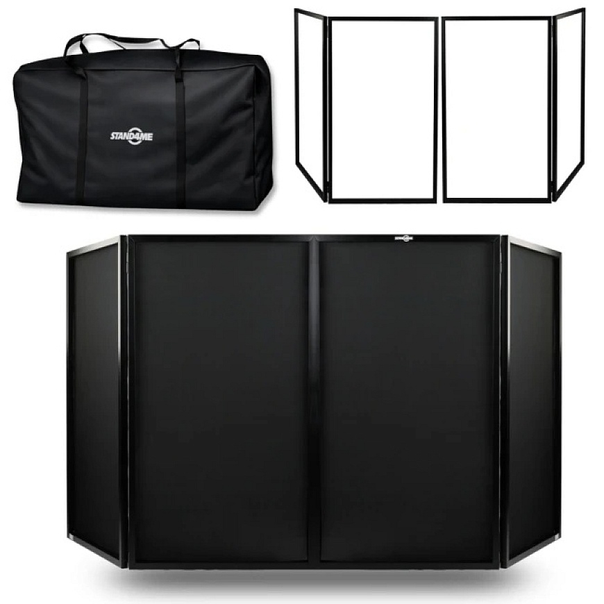 Carruzzo STAND4ME DJ SCREEN COMPACT BLACK STRONG SET, screen cover, sk