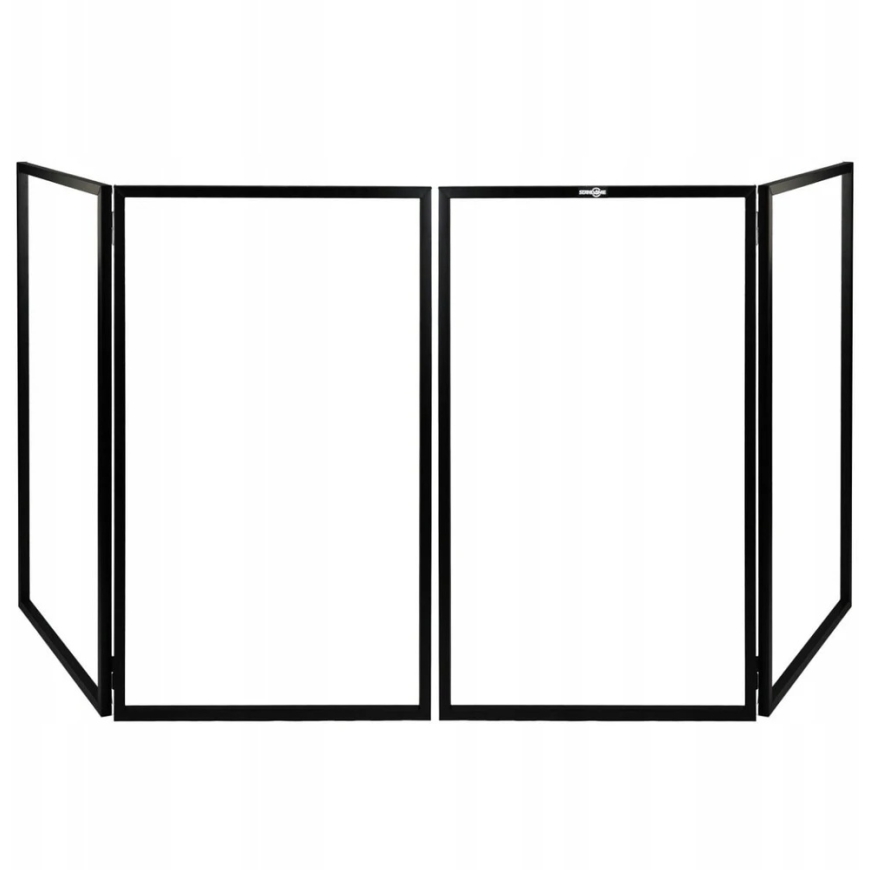 Carruzzo STAND4ME DJ SCREEN COMPACT BLACK STRONG SET, screen cover, sk – 4