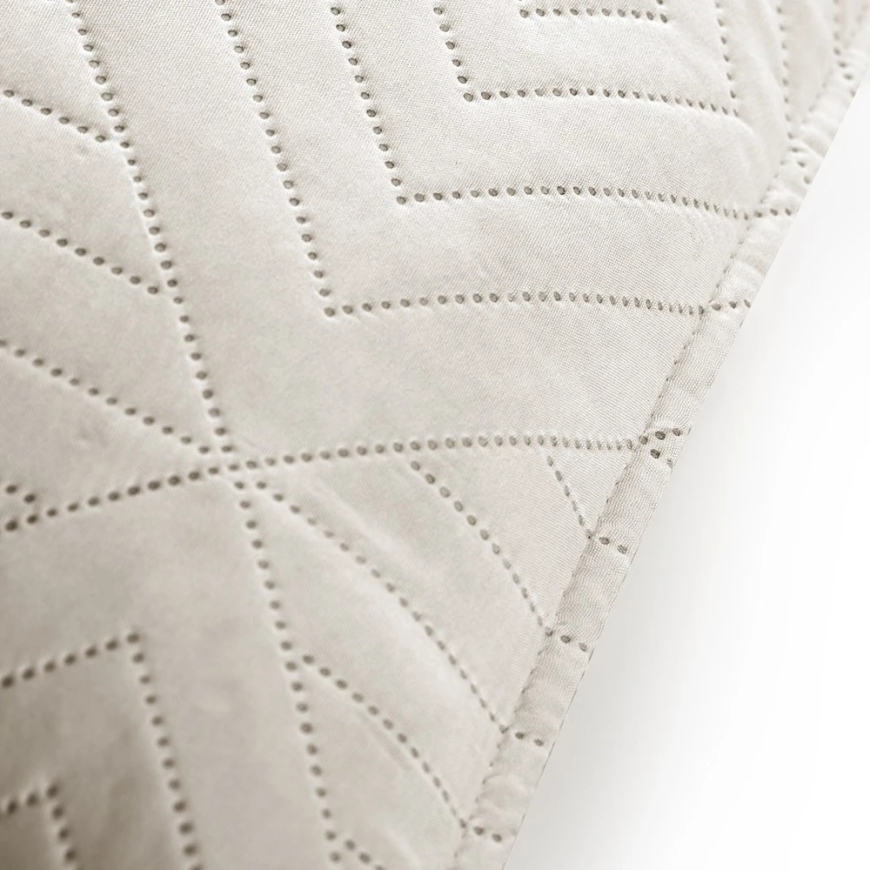 Pillows cover Softa AmeliaHome 45 × 45 cm, helesand and cream color, 2 pcs – 2