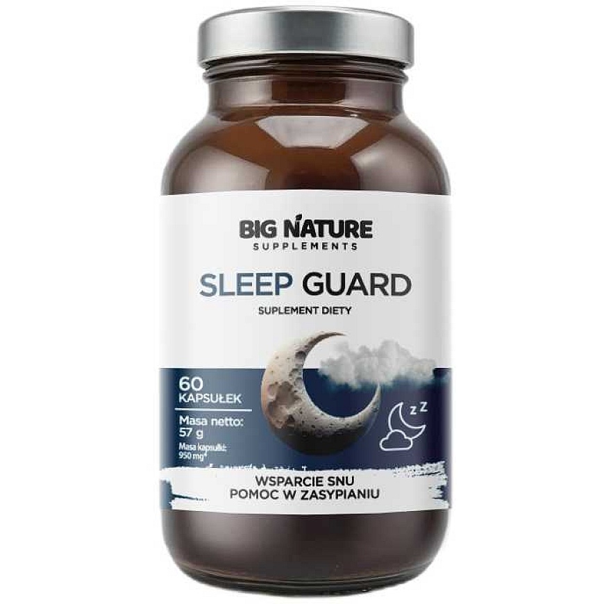 Big Nature "Sleep Guard" dietary supplement, 60 capsules