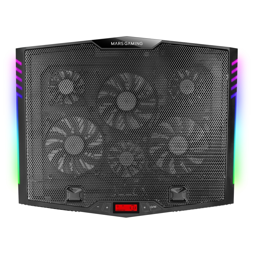 Mars Gaming MNBC5 sülearvuti raam & alus Sülearvuti alus Must 48,3 cm (19") – 3
