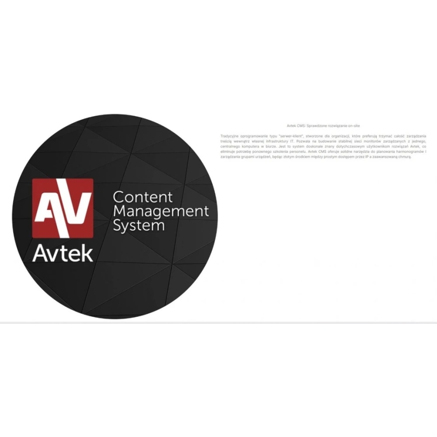 AVTEK INFORMATION MONITOR DS2 55" – 2