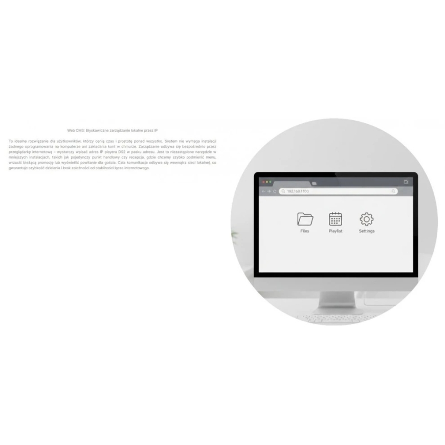 AVTEK INFORMACINIS MONITORIUS DS2 55" – 3