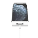 Borofone BH24 phone holder, attached to the desk, white. Borofone BH24 phone holder, attached to the desk, white.